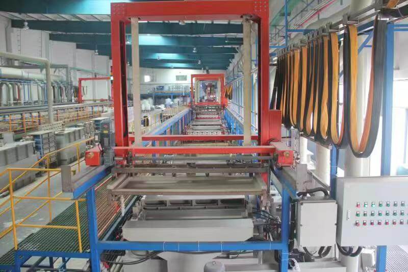 electroplating line